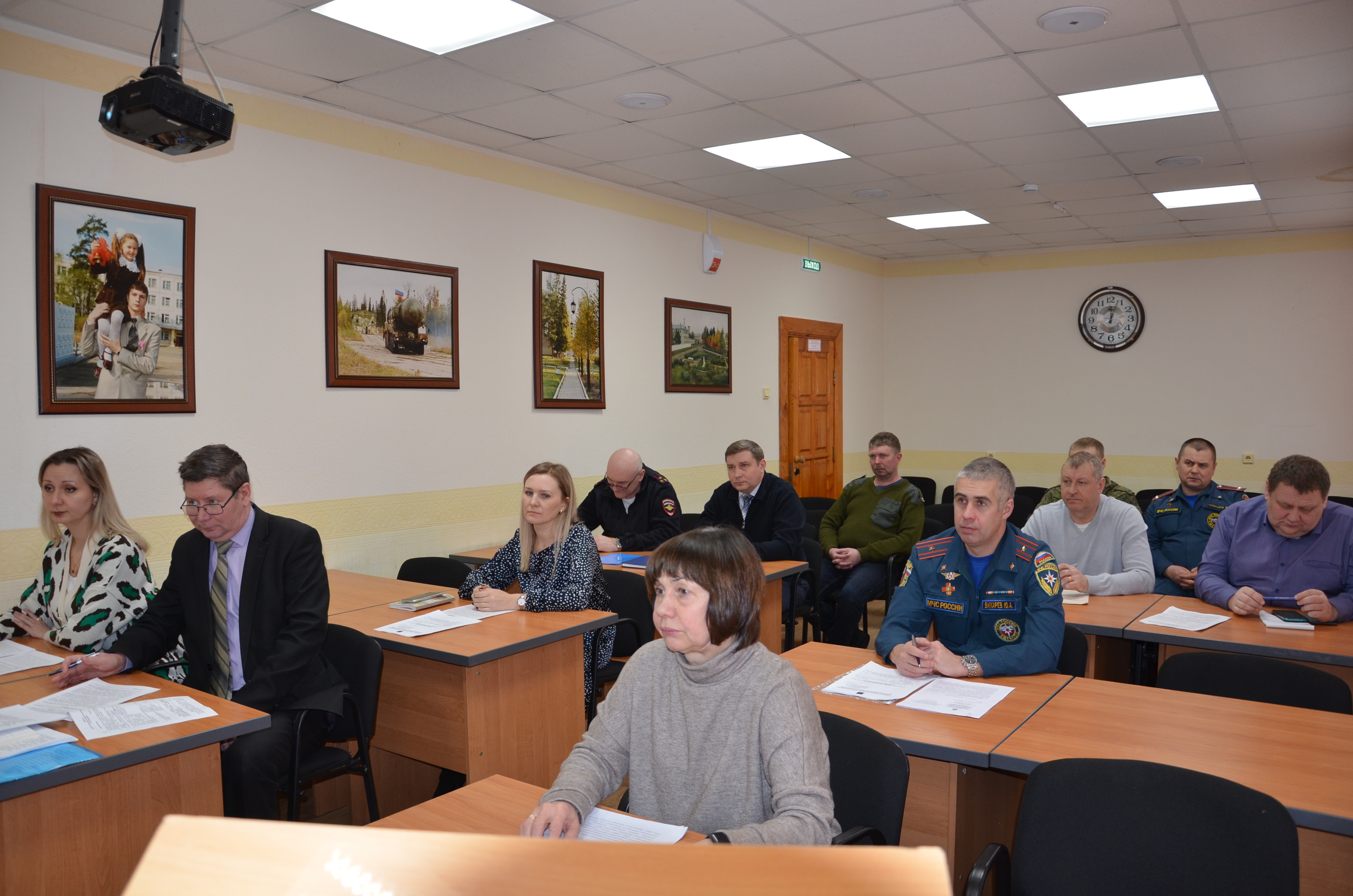 Проведение заседаний КЧС и ОПБ и АТК ЗАТО Первомайский.